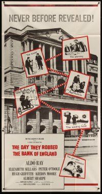 5s648 DAY THEY ROBBED THE BANK OF ENGLAND 3sh '60 Aldo Ray, never before revealed!