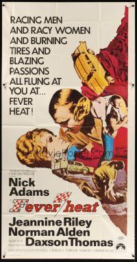 5s674 FEVER HEAT 3sh '68 racing men, racy women, burning tires & blazing passions flung at you!