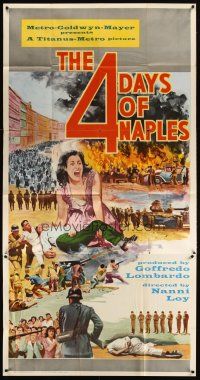 5s682 FOUR DAYS OF NAPLES  3sh '63 Le Quattro giornate di Napoli, World War II Italy!