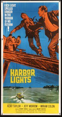 5s704 HARBOR LIGHTS 3sh '63 each light spelled danger in the harbor of no return!