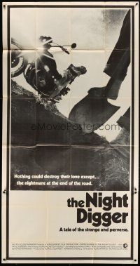 5s785 NIGHT DIGGER style F int'l 3sh '71 cool image of Nicholas Clay, a strange and perverse tale!