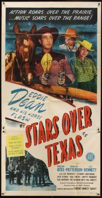 5s850 STARS OVER TEXAS 3sh '46 singing cowboy Eddie Dean, music soars over the range!