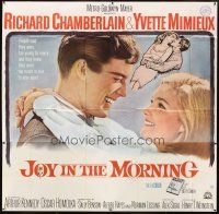 5s113 JOY IN THE MORNING 6sh '65 romantic close up of Richard Chamberlain & Yvette Mimieux!