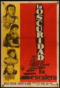 5s203 DARK AT THE TOP OF THE STAIRS Argentinean '60 Robert Preston, Dorothy McGuire, William Inge
