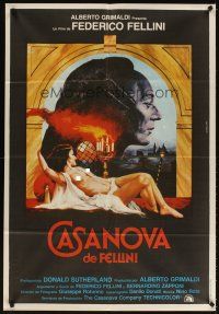 5s214 FELLINI'S CASANOVA Argentinean '77 Il Casanova di Federico Fellini, best different sexy art!