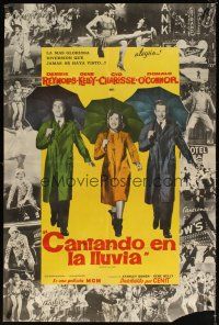 5s284 SINGIN' IN THE RAIN Argentinean R63 Gene Kelly, O'Connor, Debbie Reynolds, classic scenes!