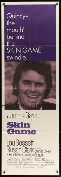 5s005 SKIN GAME set of 4 door panels '71 James Garner sells his best friend Louis Gossett Jr.!