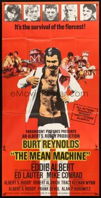 5s030 LONGEST YARD English 3sh '74 Robert Aldrich football comedy, Burt Reynolds, Mean Machine!