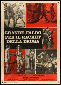 5s410 DARKER THAN AMBER Italian 1p R70s Rod Taylor, Suzy Kendall, different crime montage!