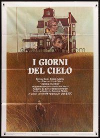 5s411 DAYS OF HEAVEN Italian 1p '79 Richard Gere, Brooke Adams, directed by Terrence Malick!