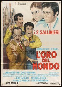 5s473 L'ORO DEL MONDO Italian 1p '68 Innocenti art of butchers, Romina Power, The Gold of the World!