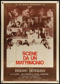 5s511 SCENES FROM A MARRIAGE Italian 1p '75 Ingmar Bergman, Liv Ullmann, great montage!