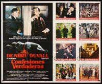5s081 TRUE CONFESSIONS Spanish/U.S. 1-stop poster '81 priest Robert De Niro, detective Robert Duvall