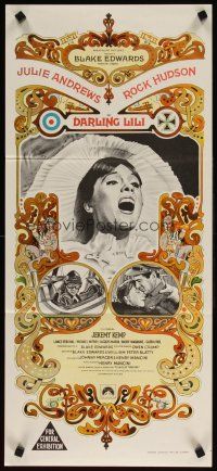 5t654 DARLING LILI Aust daybill '70 Julie Andrews, Rock Hudson, Blake Edwards!