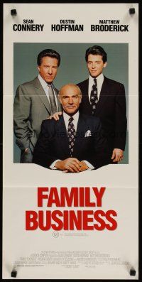 5t679 FAMILY BUSINESS Aust daybill '89 Sean Connery, Dustin Hoffman, Matthew Broderick!