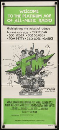 5t696 FM Aust daybill '78 wacky Martin Mull, Eileen Brennan, radio rock 'n' roll comedy!