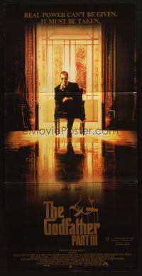 5t723 GODFATHER PART III Aust daybill '90 best image of Al Pacino, Francis Ford Coppola