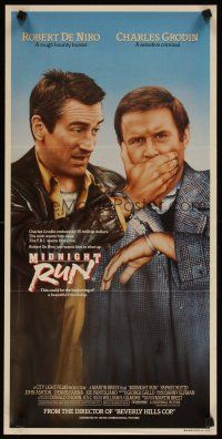 5t844 MIDNIGHT RUN Aust daybill '88 Robert De Niro with Charles Grodin who stole $15 million!