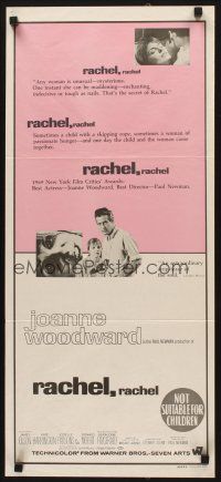 5t892 RACHEL, RACHEL Aust daybill '68 Joanne Woodward directed by husband Paul Newman!