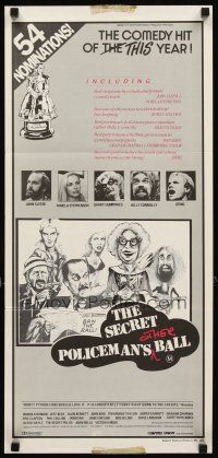 5t916 SECRET POLICEMAN'S OTHER BALL Aust daybill '82 wacky John Cleese, English comedy!