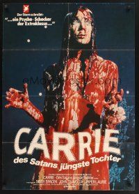 5t311 CARRIE German '77 Stephen King, Sissy Spacek after her bloodbath at the prom!