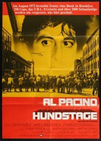 5t333 DOG DAY AFTERNOON German '75 Al Pacino, Sidney Lumet bank robbery crime classic!