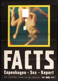 5t344 FACTS COPENHAGEN SEX REPORT German '72 wild image of sexy naked lesbians!