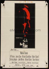 5t357 GODFATHER German '72 Marlon Brando & Al Pacino in Francis Ford Coppola crime classic!