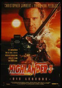 5t375 HIGHLANDER 3 German '95 Christopher Lambert, chosen to protect all that is good!