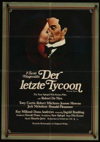 5t398 LAST TYCOON black style German '76 Robert De Niro, Jeanne Moreau, directed by Elia Kazan!