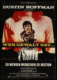 5t479 STRAW DOGS German '72 directed by Sam Peckinpah, Dustin Hoffman, cool different image!