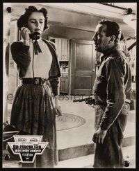 5t213 DESPERATE HOURS German LC '56 Humphrey Bogart holds Mary Murphy at gunpoint!