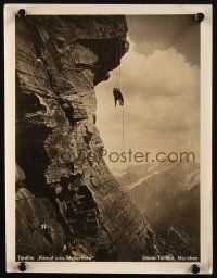 5t215 FIGHT FOR THE MATTERHORN German LC '28 Luis Trenker, really cool mountain climbing scene!