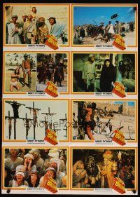 5t264 LIFE OF BRIAN set 2 German LC poster '79 Monty Python, Graham Chapman, Cleese, Terry Jones!