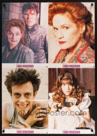 5t270 PEOPLE UNDER THE STAIRS set 2 German LC poster '91 Wes Craven, different horror portraits!