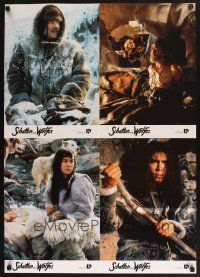 5t274 SHADOW OF THE WOLF set 1 German LC poster '92 Eskimo Lou Diamond Phillips,Toshiro Mifune,Tilly