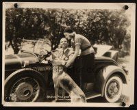 5t227 SUSAN LENOX: HER FALL & RISE German LC '32 young Greta Garbo & Clark Gable w/car & dog!