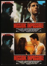 5t068 MISSION IMPOSSIBLE 2 Spanish LCs '96 Tom Cruise, Emmanuelle Beart, Brian De Palma directed!