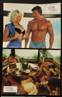 5t093 BEACH GIRLS 8 French LCs '82 Debra Blee, Val Kline, teens, sex & drugs!