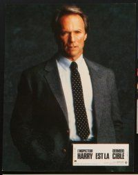 5t086 DEAD POOL 10 French LCs '88 Clint Eastwood as tough cop Dirty Harry, Patricia Clarkson
