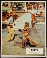 5t083 DUFFY 11 French LCs '68 James Coburn & Susannah York are bored to death!