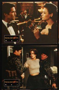 5t084 GOLDENEYE 11 French LCs '95 Pierce Brosnan as secret agent James Bond 007, cool images!