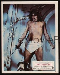 5t073 LISZTOMANIA 16 French LCs '75 directed by Ken Russell, Roger Daltrey as Franz Liszt!