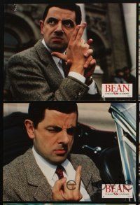 5t106 BEAN 6 French LCs '97 Peter MacNicol, Rowan Atkinson is Mr. Bean in Hollywood!