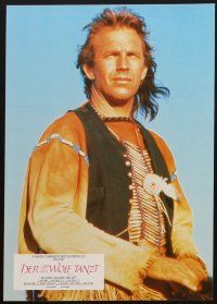 5t167 DANCES WITH WOLVES 8 German LCs '91 Kevin Costner & Native American Indians!