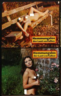 5t136 HEMMUNGSLOS DER LUST VERFALLEN 16 German LCs '72 Joe D'Amato, many sexy images!