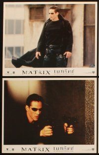 5t031 MATRIX 8 Thai LCs '99 Keanu Reeves as Neo with Carrie-Anne Moss as Trinity!