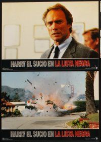 5t036 DEAD POOL 12 Spanish LCs '88 Clint Eastwood as tough cop Dirty Harry!