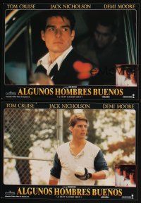 5t063 FEW GOOD MEN 3 Spanish LCs '92 Tom Cruise, Kevin Pollack & Demi Moore!