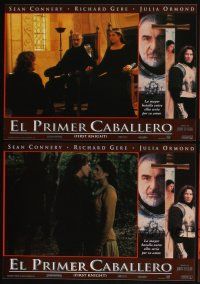5t057 FIRST KNIGHT 4 Spanish LCs '95 Richard Gere as Lancelot, Sean Connery, Julia Ormond!